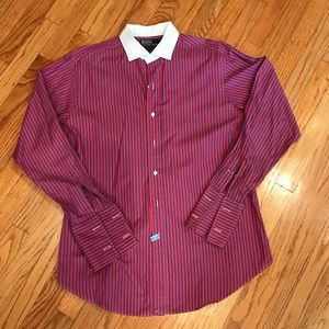 Polo Ralph Lauren Striped French Cuff Dress Shirt